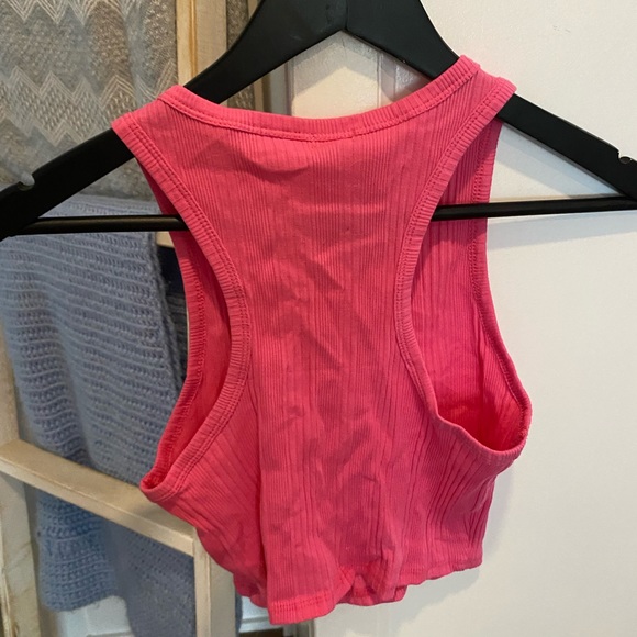 Hot Pink Bodycon Tank - Picture 2 of 3